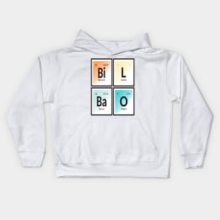 Bilbao City | Periodic Table of Elements Kids Hoodie